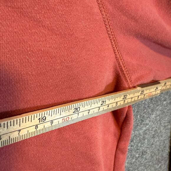 Old Navy Sweater Womens XXL Peach Sweatshirt Fleece Plus Sized Flaw - Picture 8 of 10